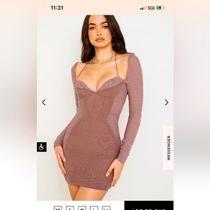 House of CB Sebastiana Mocha in small